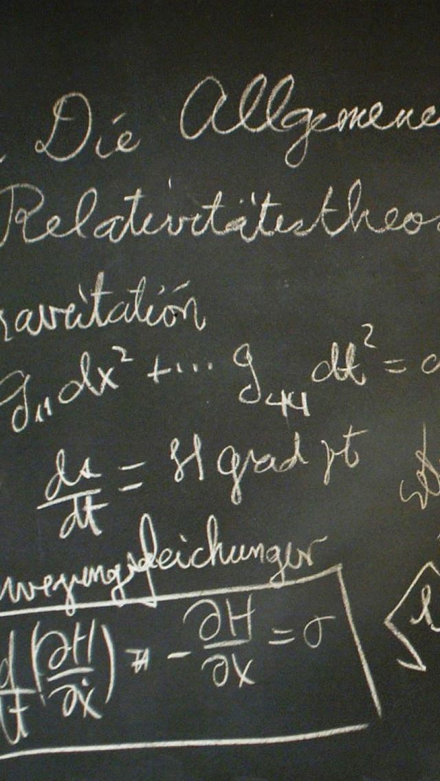 640x1136 Albert Einstein Teacher - letter iPhone Wallpaper