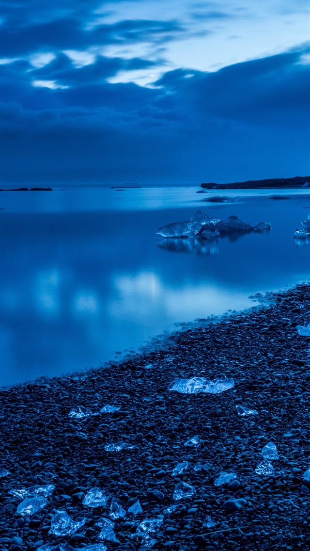 640x1136 icy land jokulsarlon lake 5k - lake iPhone Wallpaper