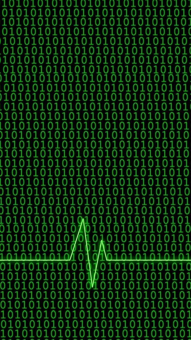 640x1136 01 Numbers - cyan iPhone Wallpaper
