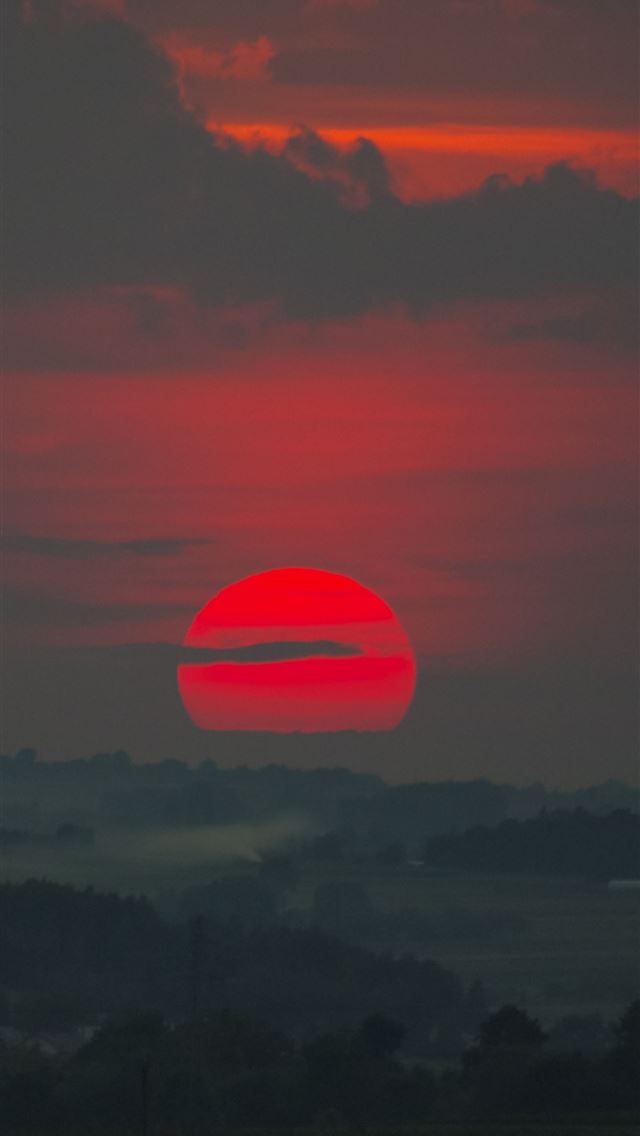 640x1136 late summer sunset 5k -  iPhone Wallpaper