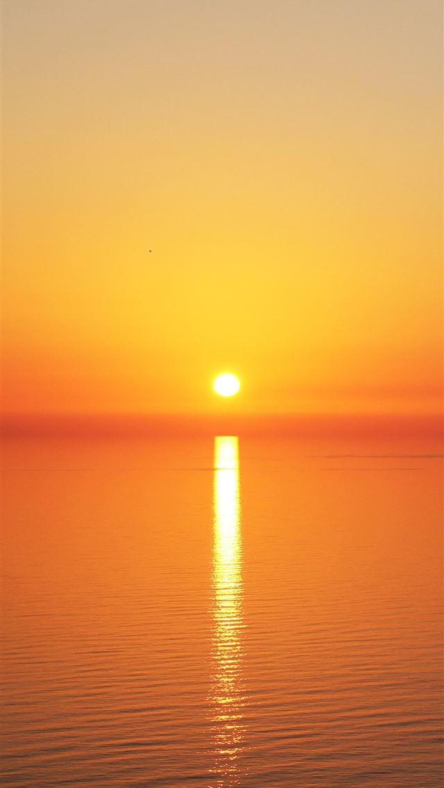 640x1136 sunset reflection -  iPhone Wallpaper