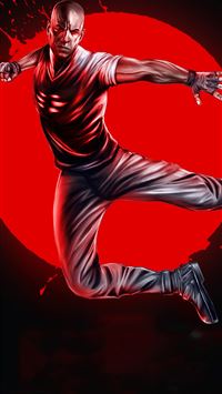 vin diesel blood shot wallpaper