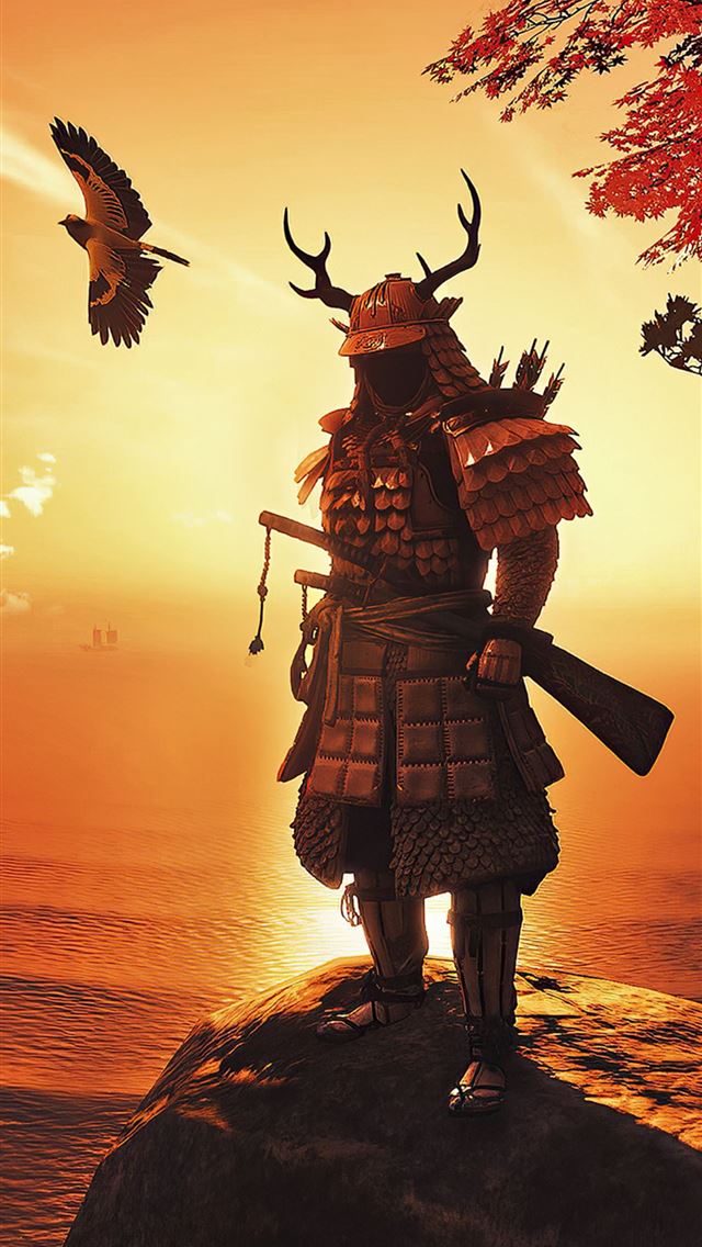 640x1136 ghost of tsushima fan 4k - 2020 games iPhone Wallpaper