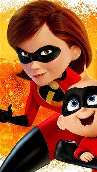 the incredibles 2 poster new wallpaper