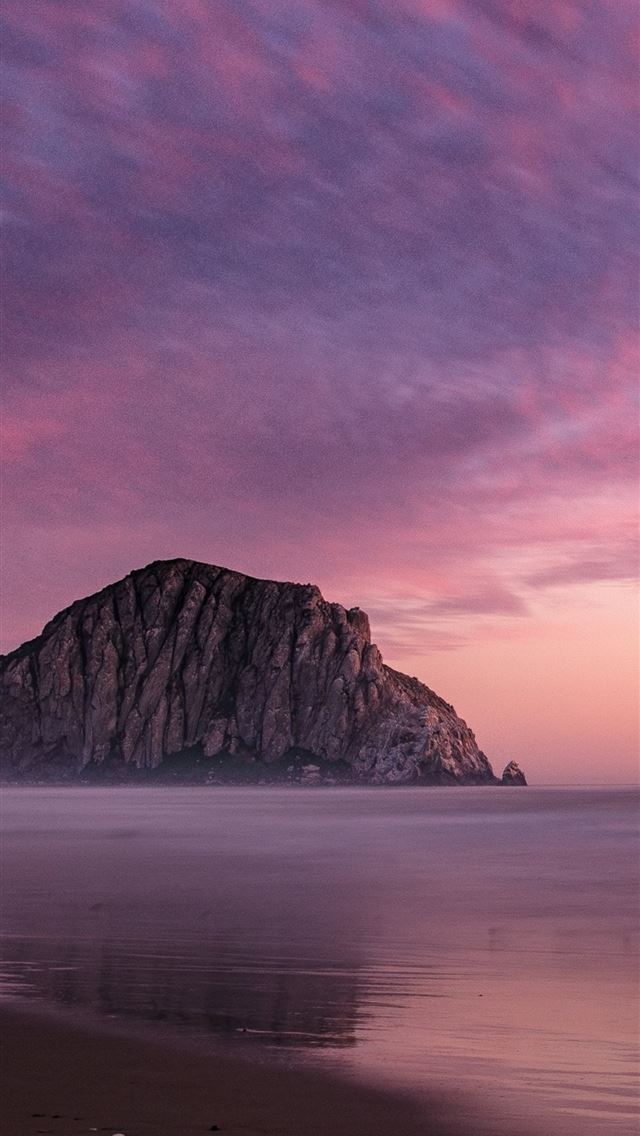 640x1136 water reflect ocean horizon - reflection iPhone Wallpaper