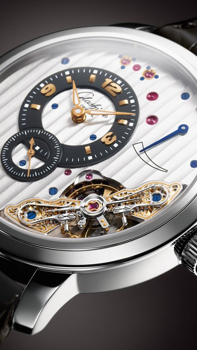 640x1136 Glashutte watches -  iPhone Wallpaper