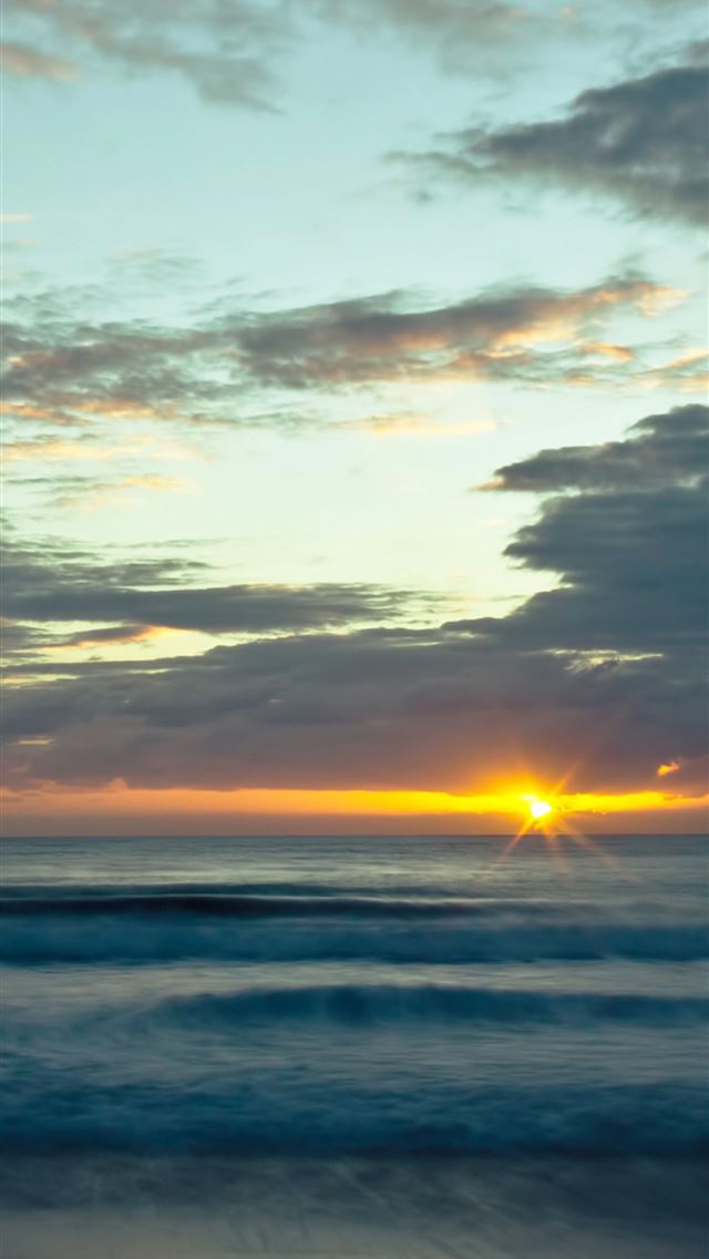 640x1136 ocean morning -  iPhone Wallpaper