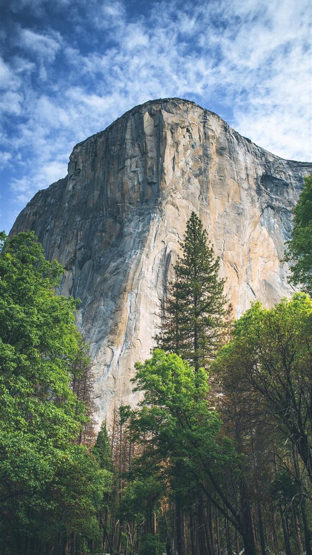640x1136 yosemite 4k - mountains iPhone Wallpaper
