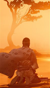 ghost of tsushima game 4k wallpaper