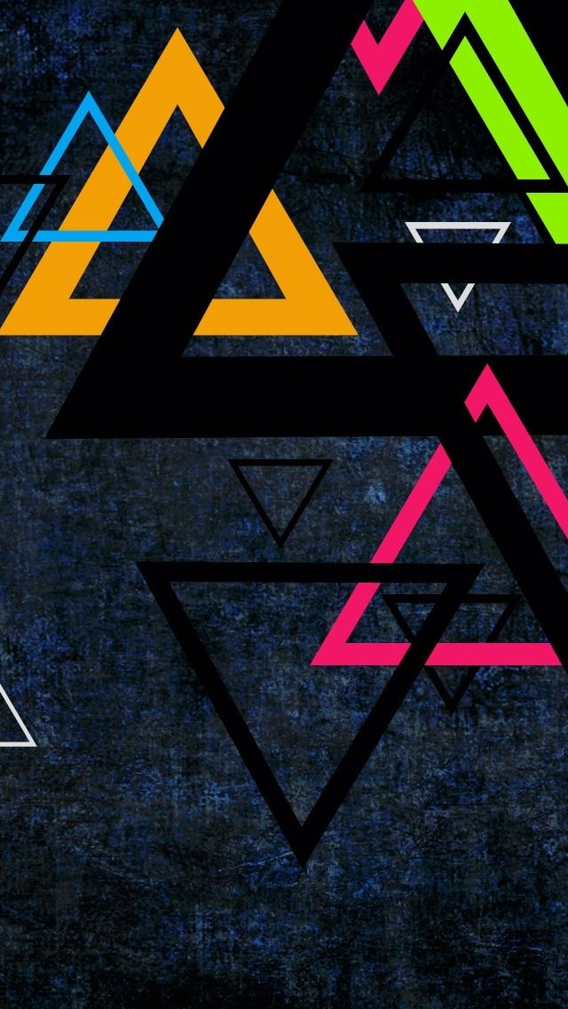 640x1136 Triangles - triangles iPhone Wallpaper