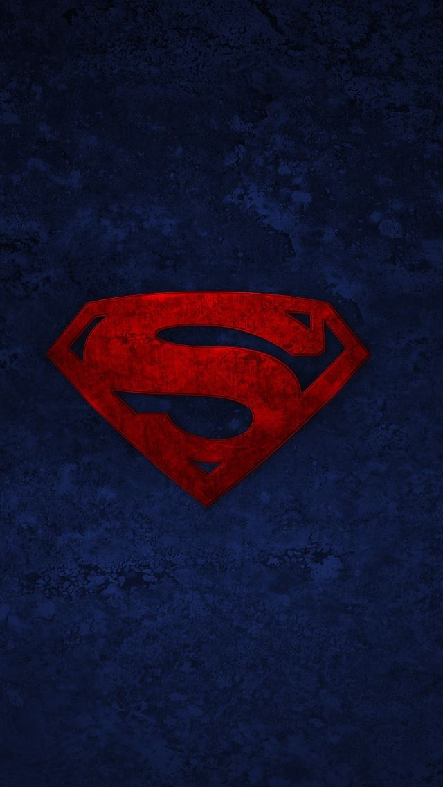 640x1136 Superman Logo - s iPhone Wallpaper