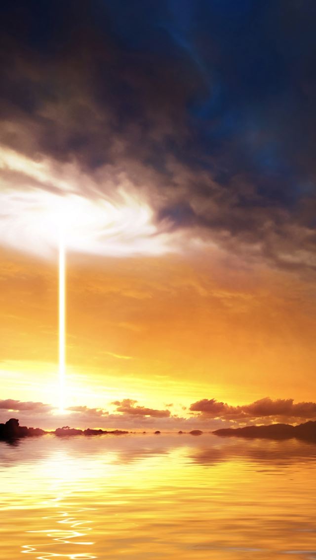 640x1136 Super Tornado - super iPhone Wallpaper