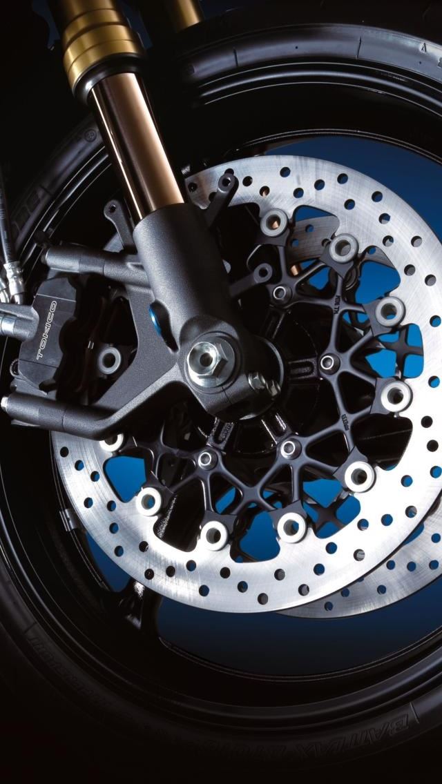640x1136 Suzuki Gsx r1000 Front - gold iPhone Wallpaper