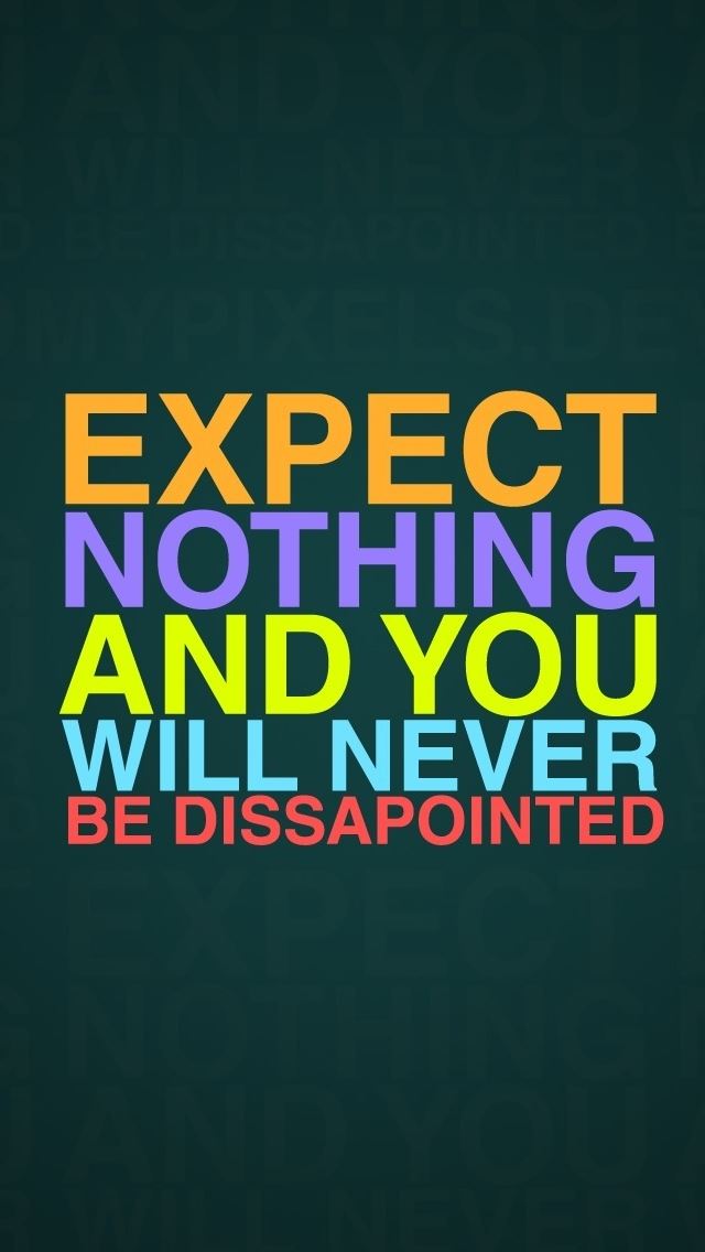 640x1136 Life Proverb - orange iPhone Wallpaper