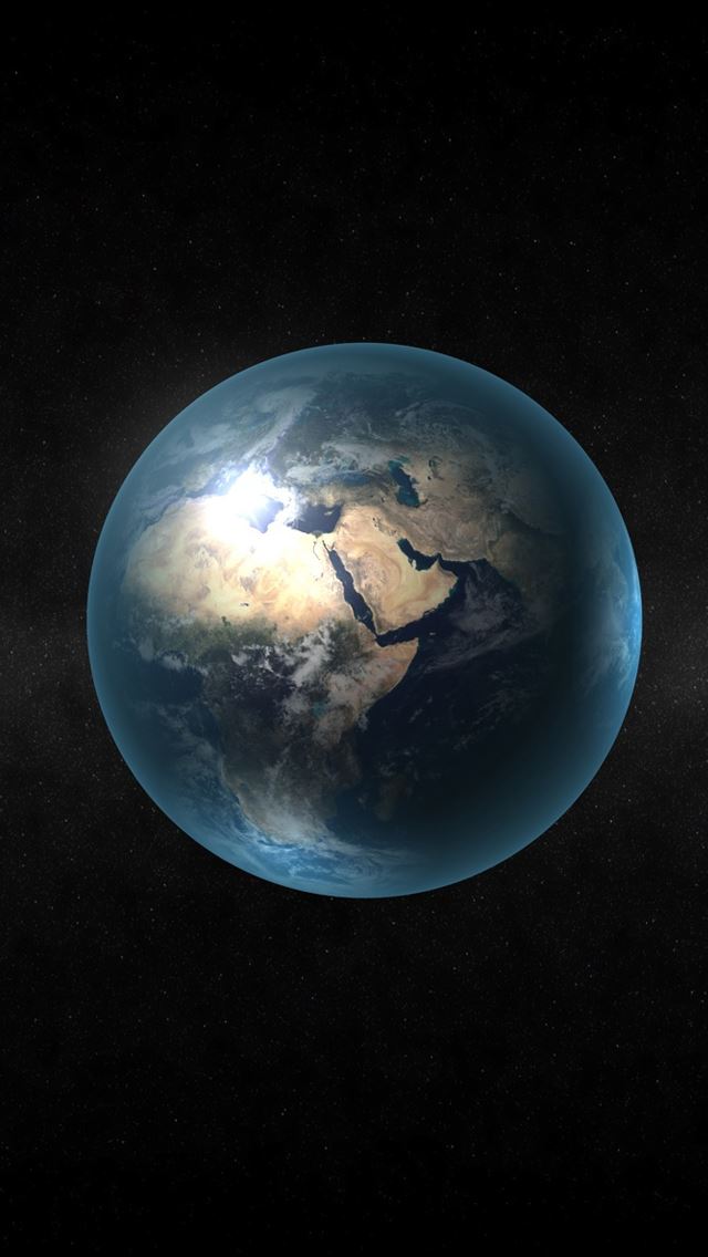 640x1136 The Earth - celestial body iPhone Wallpaper