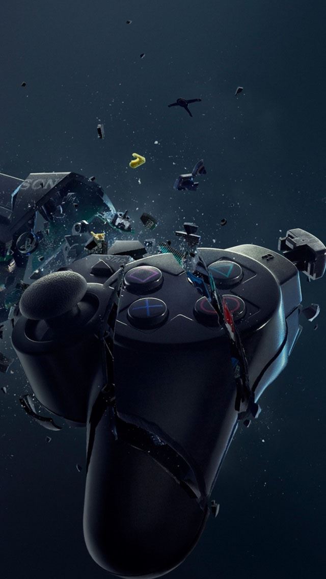 640x1136 Joystick Rupture -  iPhone Wallpaper