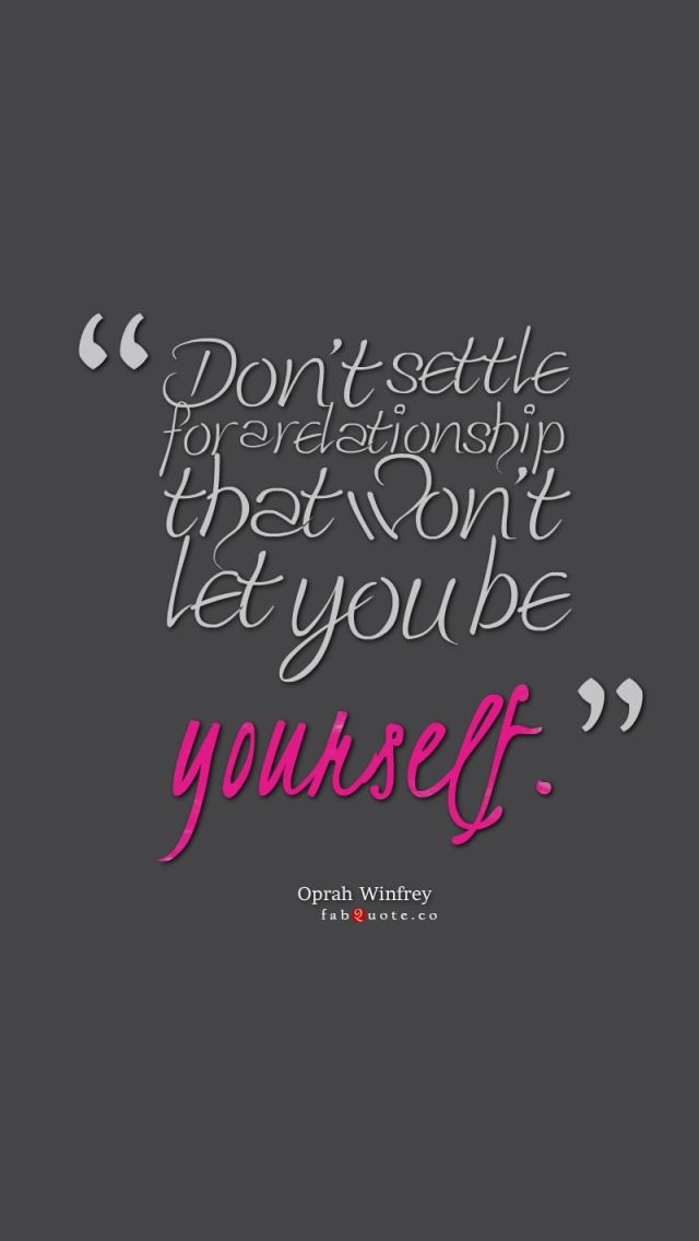 640x1136 Oprah Winfrey Quote About Relationships - quote iPhone Wallpaper