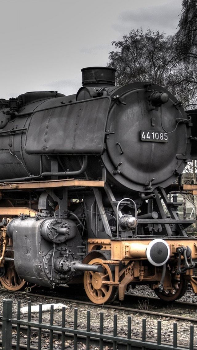 640x1136 Steam Locomotive -  iPhone Wallpaper