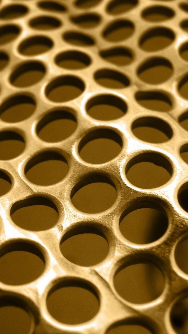 640x1136 Metal Background Grid Circles Texture - texture iPhone Wallpaper