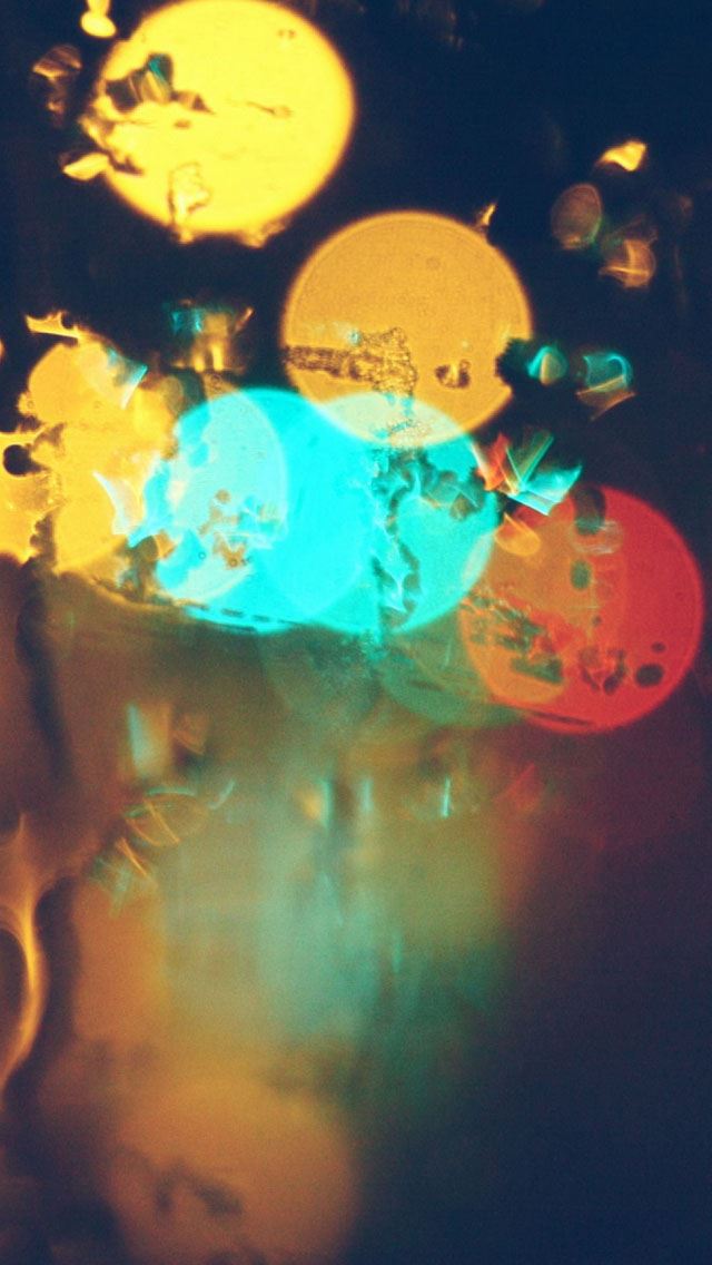 640x1136 Glare Surface Circles Colorful - surface iPhone Wallpaper