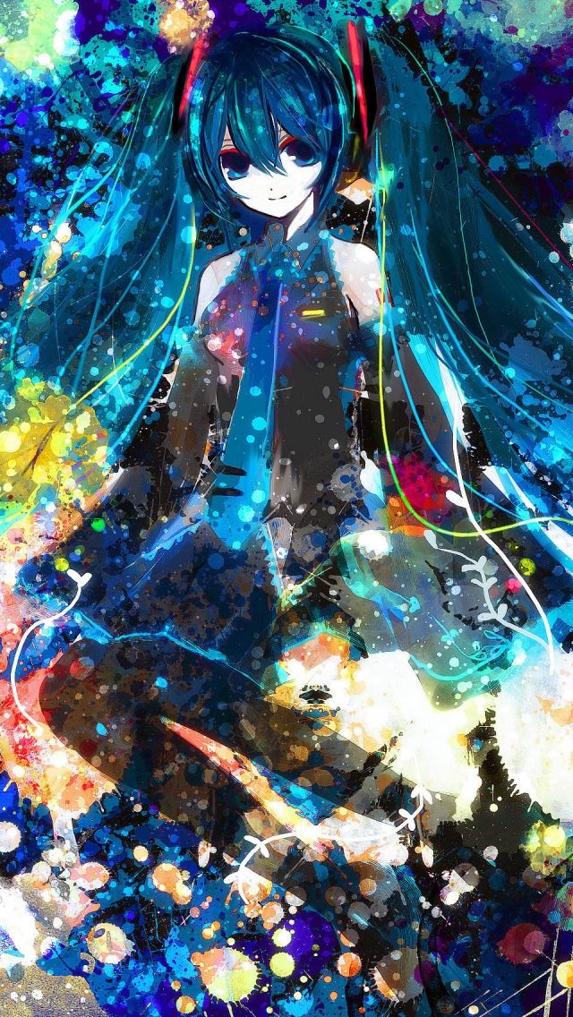 640x1136 Miku 3 -  iPhone Wallpaper