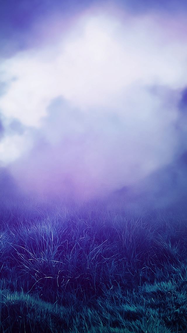640x1136 BluIe Island - fog iPhone Wallpaper