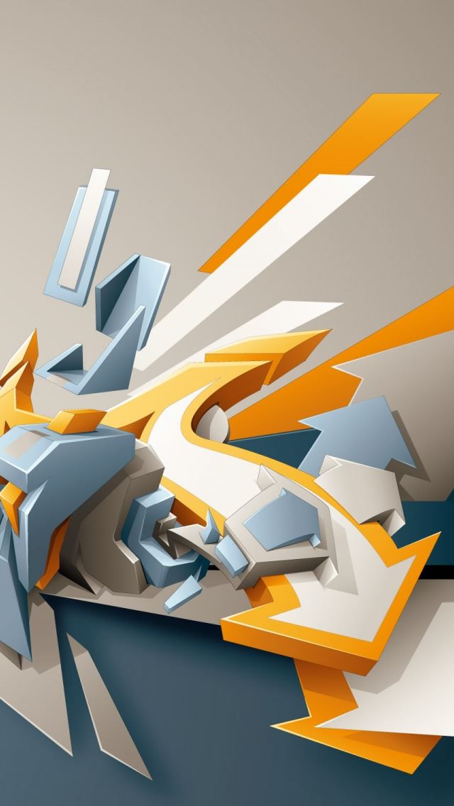 640x1136 Arrows - rectangle iPhone Wallpaper