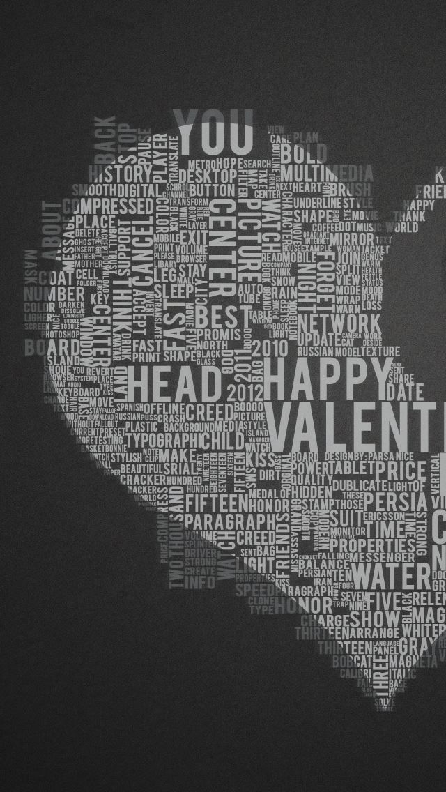 640x1136 Feels Home Black -  iPhone Wallpaper