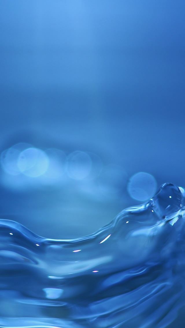 640x1136 Water Splash 3 - circle iPhone Wallpaper