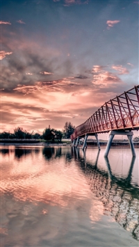 Metal Bridge wallpaper