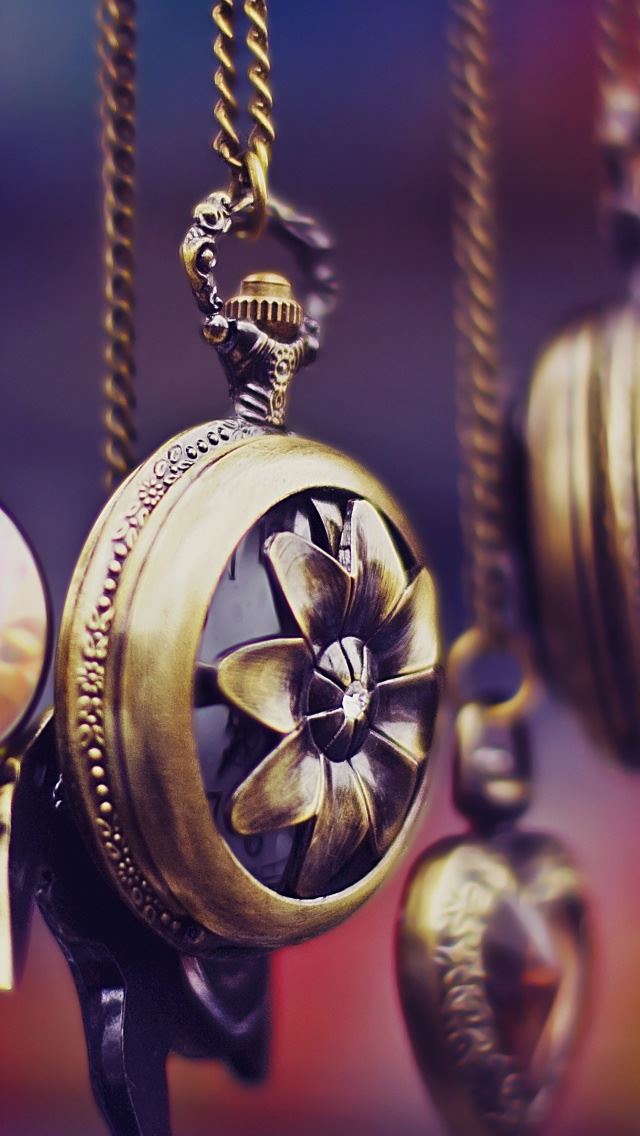 640x1136 Pocket Watches - heart iPhone Wallpaper