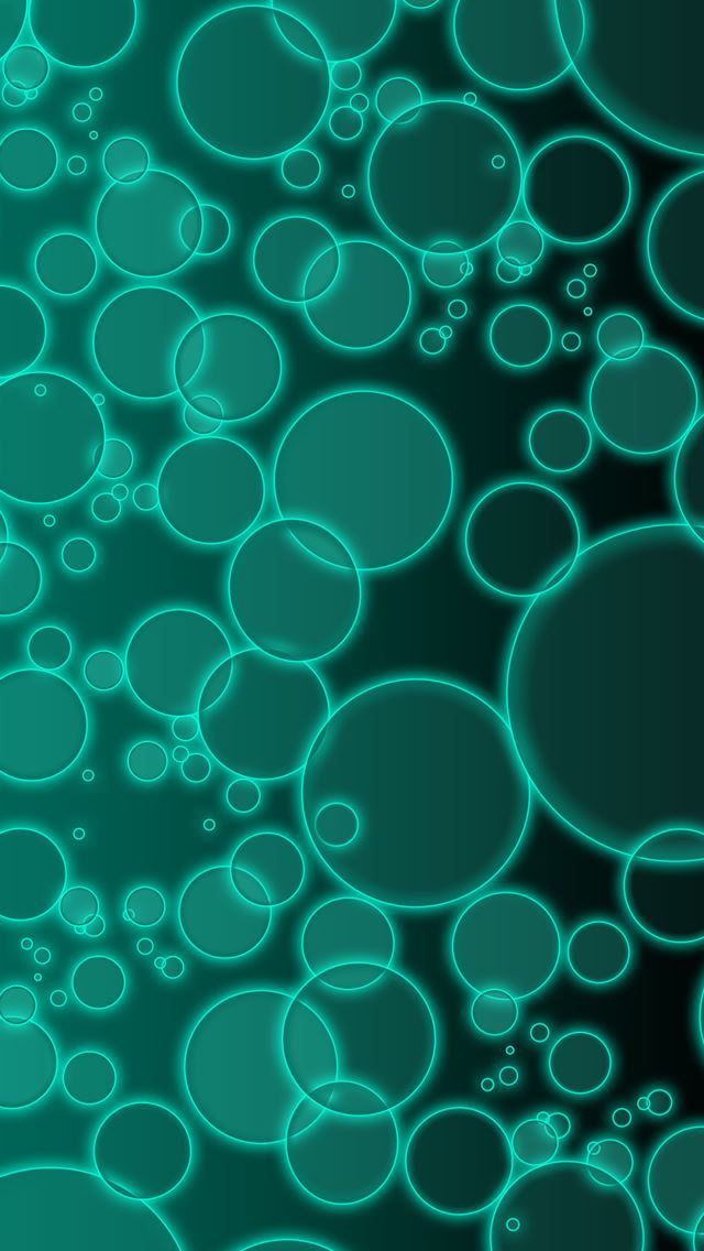 640x1136 Green Bubbles - bubbles iPhone Wallpaper