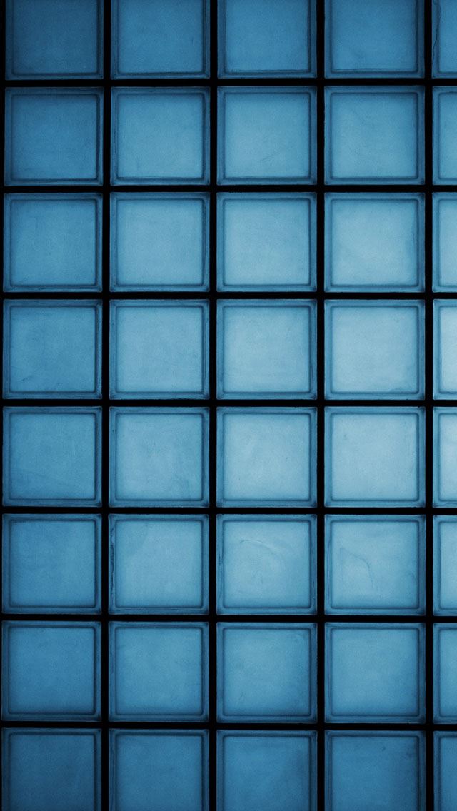 640x1136 Blue Squares - lattice iPhone Wallpaper