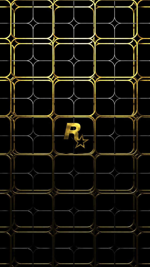 640x1136 Gold Lattice - gold iPhone Wallpaper