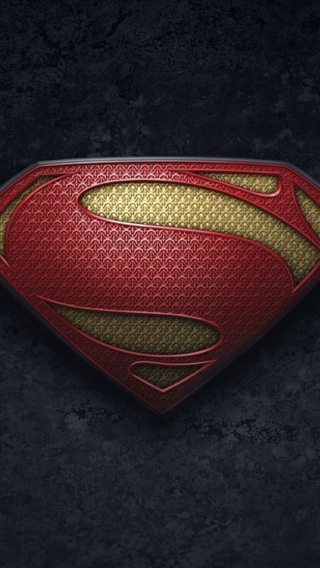 640x1136 Man Of Steel Logo 2 -  iPhone Wallpaper