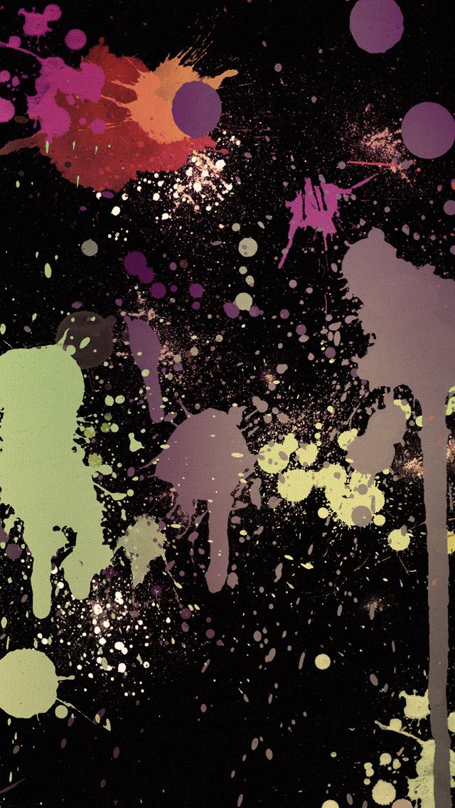 640x1136 Splatter paint Canvas - canvas iPhone Wallpaper