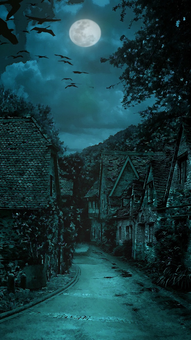 The Dark Village iPhone Wallpapers Free Download
