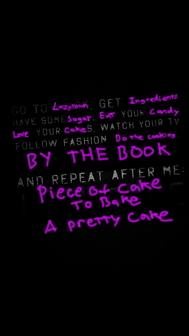 640x1136 Purple Phrase - text control iPhone Wallpaper