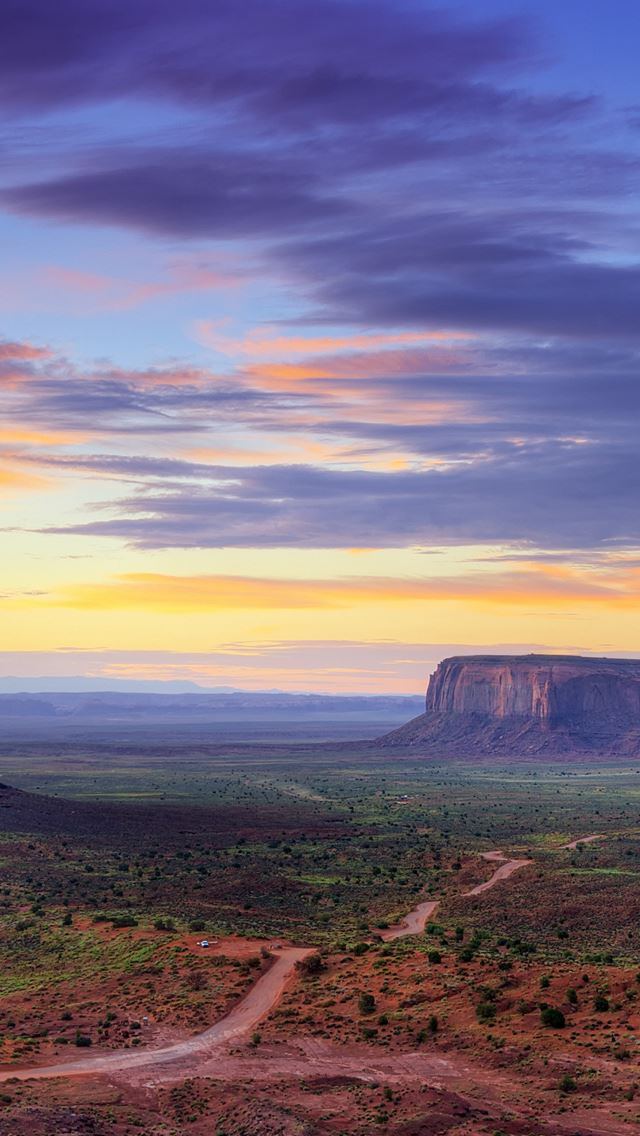 640x1136 Utah Monument Valley Road - monument valley iPhone Wallpaper