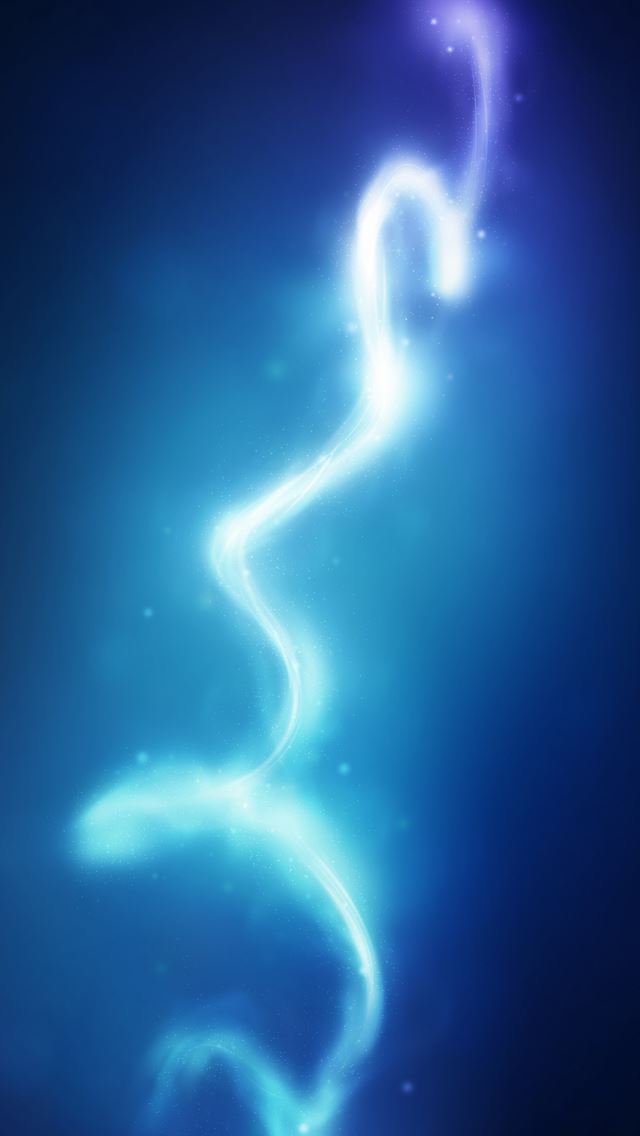640x1136 Blue light band - line iPhone Wallpaper