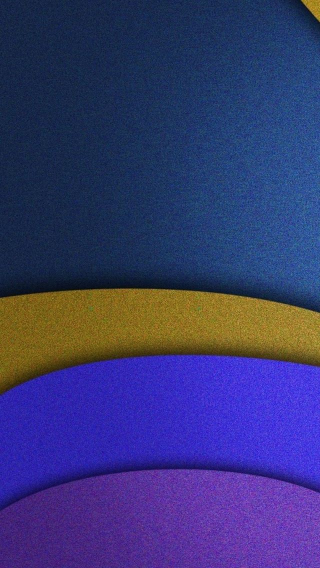 640x1136 Blue Overlapping Shapes - yellow iPhone Wallpaper