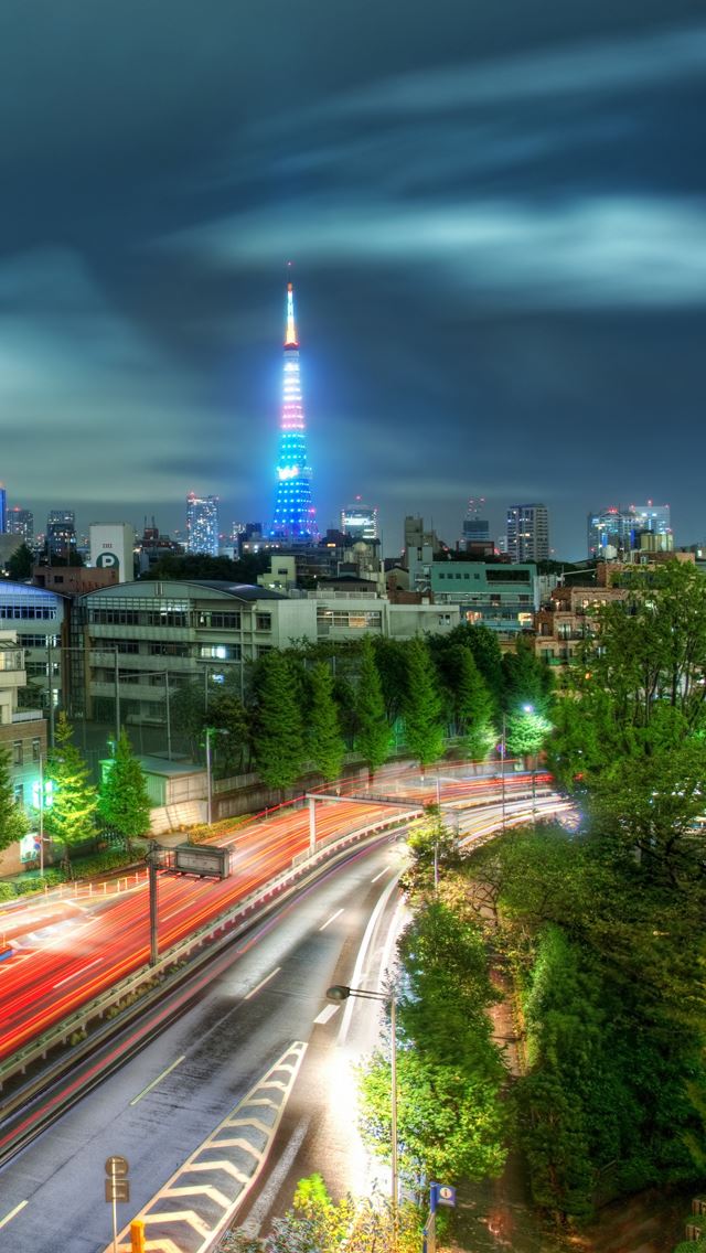 640x1136 Tokyo Evening - tokyo iPhone Wallpaper