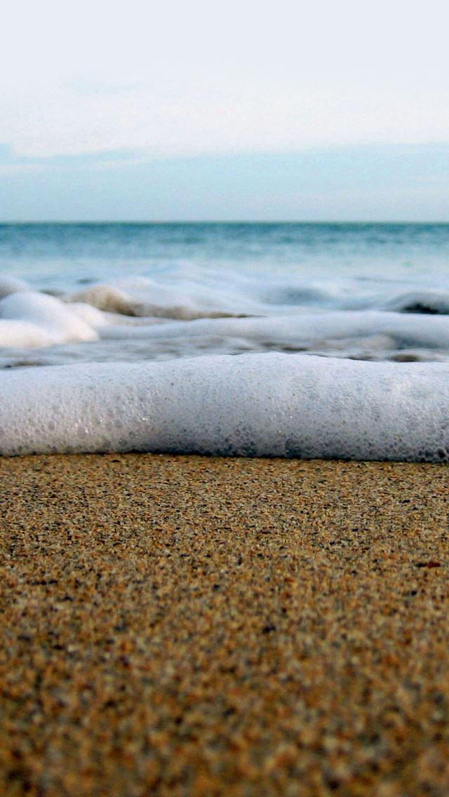 640x1136 Sea Foam Close up - foam iPhone Wallpaper