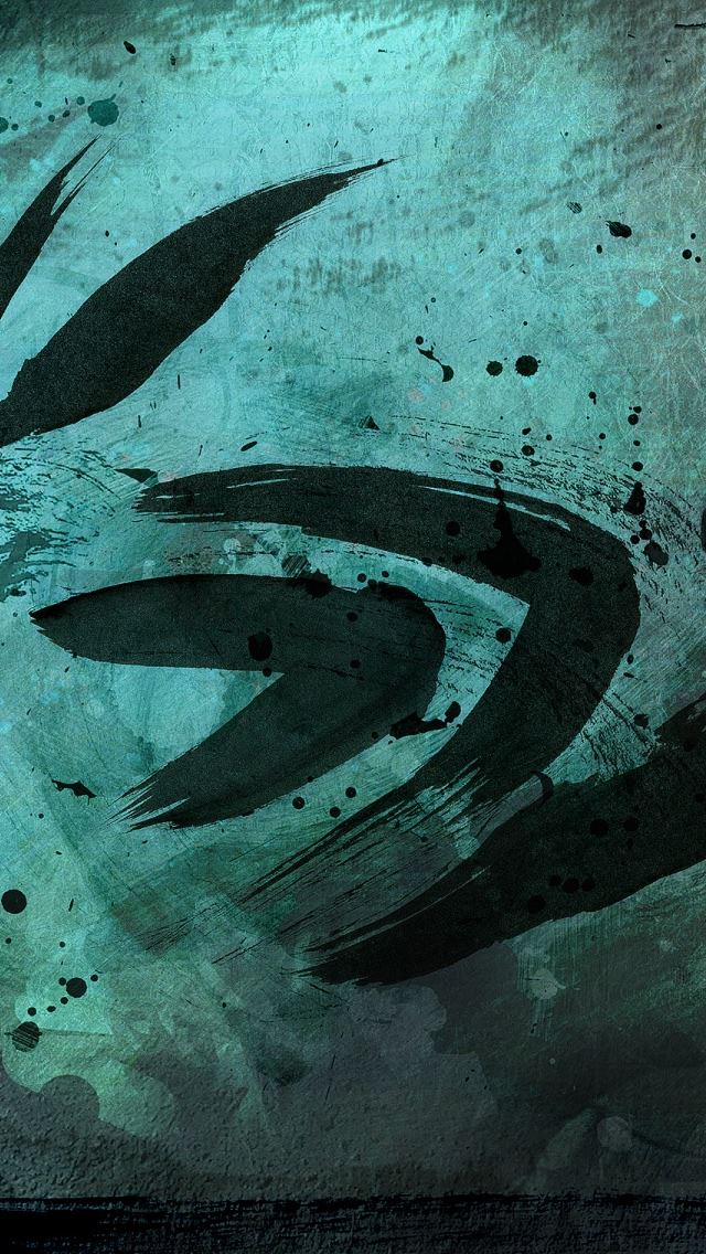 640x1136 Nvidia 3 - circle iPhone Wallpaper