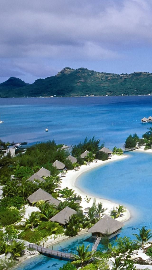 640x1136 Polynesia Beach - polynesia iPhone Wallpaper