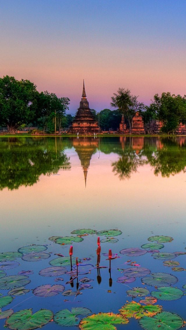 640x1136 Sukhothai historical park thailand - thailand iPhone Wallpaper