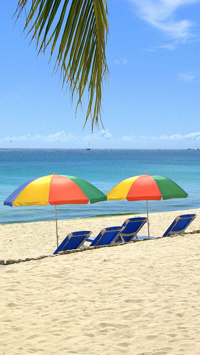640x1136 Beach chairs - chairs iPhone Wallpaper