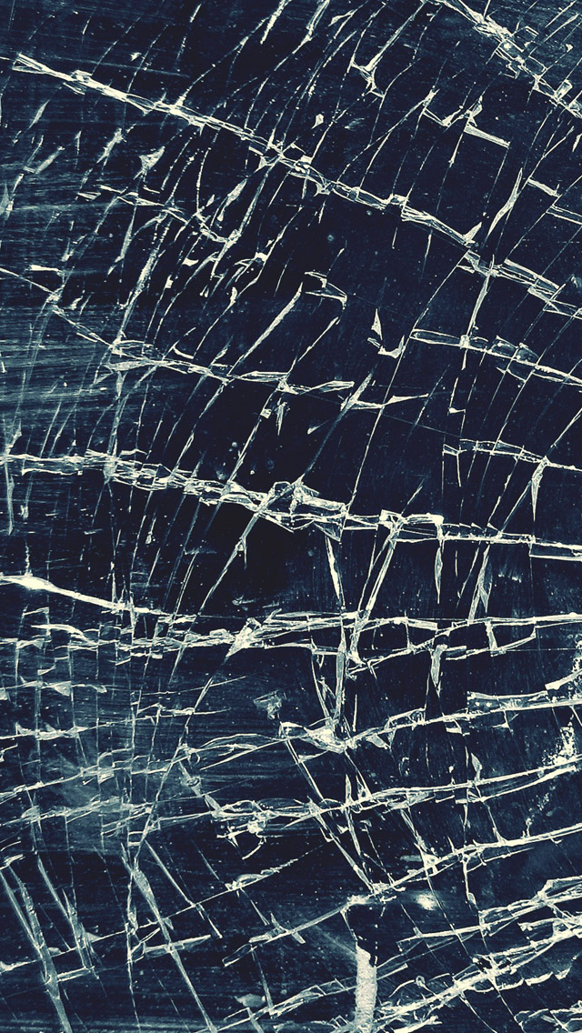 Broken glass iPhone wallpaper 