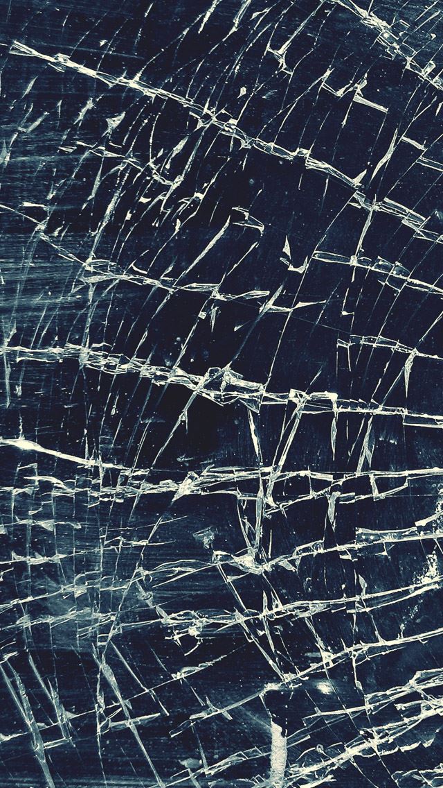 640x1136 Broken glass - crack iPhone Wallpaper