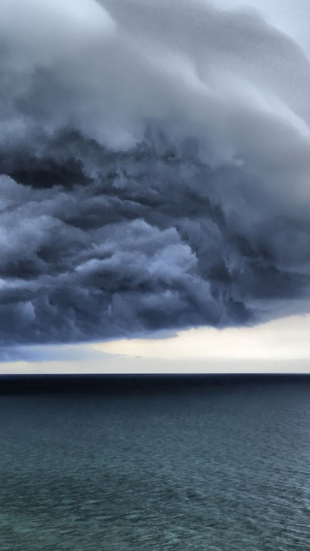 640x1136 Storm clouds - clouds iPhone Wallpaper